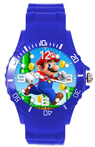 TAPORT Quarzuhr Blau Silikon Rund Schnurrbart Klempner E2, blau, Armband