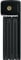 ABUS Bordo Lite 6055K SH candado plegable con estribo - Candado de bicicleta extraligero de acero especial - nivel de seguridad 7 - 60 cm - Negro