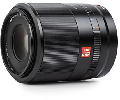VILTROX AF 50mm f/1.8 F1.8 Obiettivo full frame con attacco Z Messa a fuoco automatica STM Obiettivo a focale fissa standard Compatibile con fotocamera Nikon Z-mount Z6 Z7 Z5 Z50 Z6II Z7II ZFC