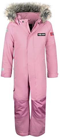 Trollkids Kids Kirkenes Snowsuit 140, mauve/plum