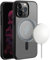 Vivanco Mag Solid Elite Backcover Apple iPhone 14 Pro Transparent, Schwarz