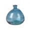 NATURAL LIVING VASE Mila 2L Saphir AUS RECYCELTEM Glas D17CM X H18CM