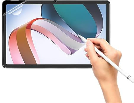 LXEEOLX [2 Stück Papier Schutzfolie kompatibel mit Realme Pad Wi-Fi, Matte Paper-Feel Displayschutz zum Zeichnen, Schreiben wie auf Papier [Anti Fingerabdruck]
