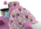 Disney Frozen Winter-Steppdecke für Einzelbett, Rosa, aus Baumwolle, Marvel, 170 x 260 cm, Bett für Kinderzimmer