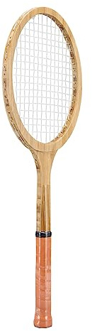 Retro-Tennisschläger aus Holz, Kiefernholz 30,0 Unzen, Gedenkkollektion Im Antiken Stil, Tolles Geschenkset für und Outdoor-Sportarten