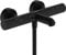 hansgrohe Ecostat Fine - Miscelatore termostatico per vasca esterno, Rubinetto termostatico con blocco di sicurezza (SafetyStop) a 40° C, Termostato per vasca, 2 utenze, nero opaco, 13325670