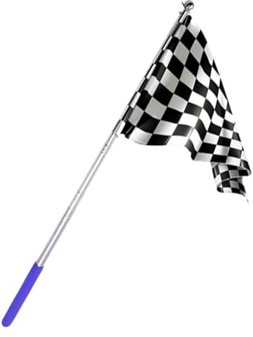 Teleskopischer Handfahnenmast, Reiseführer-Fahnenmast | Teleskopierbarer tragbarer Stab aus Edelstahl,Ergonomischer Griff, ausziehbarer Fahnenmast für Reiseleiter, Festivalparaden, Pferdetraining