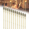 TANYEAR 12 torce da giardino in bambù, per giardino, in bambù, altezza 90 cm, con stoppino per feste in giardino, sentieri, cortili, prato, decorazione per esterni