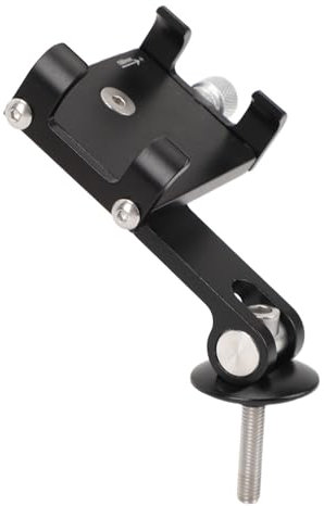 Bike Phone Holder,Aluminum Bike Phone Mount Bike Stem Headset Phone Mount Fits for Road Mountain Bike