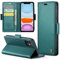 Phernykas for iPhone 11 Wallet Case with Card Holder, Kickstand RFID Blocking Magnetic Closure Shockproof Protective PU Leather Case for iPhone 11 Flip Case Wallet - Green