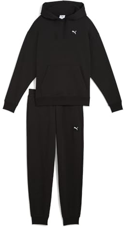 PUMA Womens Loungewear Sweat Comfort Fl Cl Knitted Suits, PUMA Black, M EU