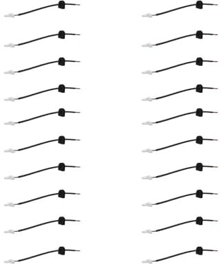 RCTGPGJAC Compatible for Cable de luz Trasera for Patinete eléctrico Millet M365 Pro, luz LED Directa, Cable de batería, Desgaste Plegable(20pcs)