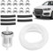17pcs Diesel Heater Fuel Line Kit Car Air Parking Heater Tube Fuel Hose Diesel Heater Fuel Line Pipe Filter for Webasto Eberspacher Replacements