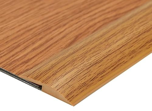 1 Meter Selbstklebend Abdeckleiste,Boden Höhenausgleich Streifen Zum Abziehen Aufkleben,Türschwellen Leiste, Übergangsprofil,Abschlussleiste,Türleiste Boden,Bodenschiene Laminat H,3CM(W)*3MM(H)