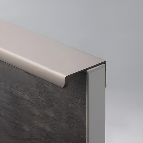 Coayuou Spiegelschrank Griffe 2er Set L:8/12/15/20/30/40/50/60/80/100/120cm Schubladengriff Aluminium Türgriffe Elegante Widerstandsfähige Türbeschläge Für Ihre Türen Und Möbel(Sekt,L:8cm)