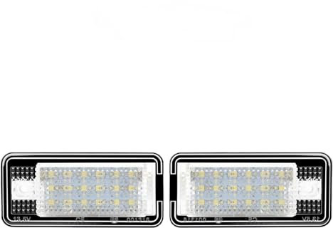 1pcsLED Number Plate Light, For Audi A3 A4 A6 A8 Q7 S6 RS4 RS6