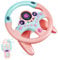 Milisten Boy Girl Driving Toy Boys and Girls Simulated Car Wheel Sound Interactive Learning Toy