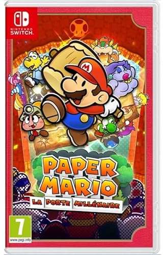 Born To Vape presente Paper Mario La Porte Millenaire - Jeu Nintendo Switch Version Francaise et son sticker BTV exclusif collectionnable