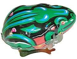 Hüpffrosch - Blechspielzeug- [Spielzeug]