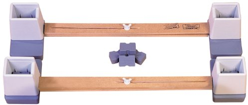 Aidapt Adjustable Height Linked Bed Height Raiser For Use with Bed and Furniture Legs