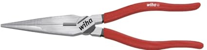 Wiha Flachrundzange Classic mit Schneide gerade Form in Blister (27340) 160 mm