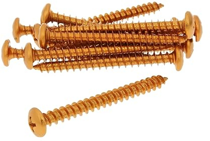 Vicma Fairing Screws Anodized Aluminum orange - Set of 12 pcs - M5x50