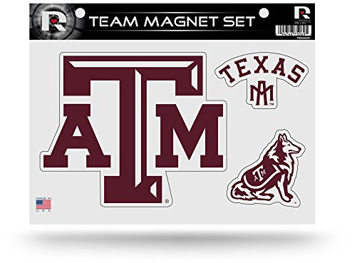 Rico Industries NCAA Texas A&M Aggies gestanztes Team-Magnet-Set, 21,6 x 27,9 cm