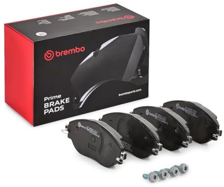 BREMBO Bremsbelagsatz, Scheibenbremse P85166 | Kompatibel mit: AUDI Q3, VW ARTEON, PASSAT B8, TIGUAN ALLSPACE