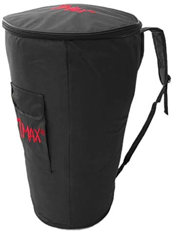 Afrikanische Trommel Tragetasche Rucksack Djembe Tasche Gig Bag - Schwarz, 12 Zoll