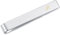 HONEY BEAR Homme Initiale Lettre Alphabet Pinces à Cravate,Taille Normale pour Le Cadeau de Mariage affaires,5.4cm,Argent brossé (R 1.57inches)