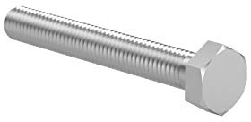 4X M10x130 Sechskantschrauben 8.8 mit Gewinde bis Kopf galv. verzinkt DIN 933/ISO 4017 M10 x 130 4 Stück