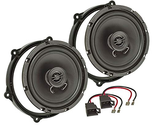 tomzz Audio 4049-001 TA16.5-Pro Lautsprecher Einbau-Set kompatibel mit Seat Ibiza 6J 6P 165mm Koaxial System