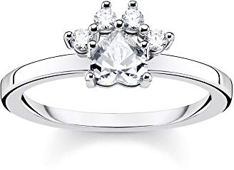 Thomas Sabo -Ringe 925_Sterling_Silberzirkonia '- Ringgröße 50 TR2289-643-14-50