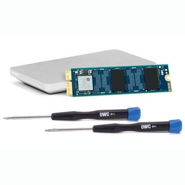 OWC Kit de Mise à Niveau SSD Aura N2 NVMe 240 Go avec boîtier Envoy Pro Compatible avec MacBook Pro avec écran Retina (Fin 2013 à mi-2015) et MacBook Air (mi-2013 à mi-2017)