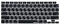 XSKN Israel Hebräisch Englisch Sprache Silikon Tastaturabdeckung Skin kompatibel mit 2020 New MacBook Air 13 Zoll mit Touch ID und M1 Chip A2337 A2179 Laptop Tastatur (US-Layout, Schwarz)