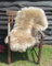 Felltrade Merino Schaffell Lammfell echtes Fell in tollen Farben 110-120 cm ökologische Gerbung (Hellbraun)