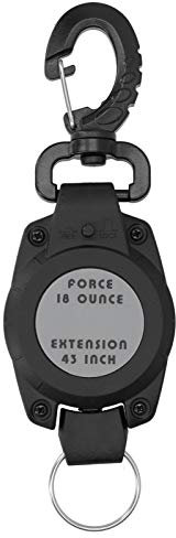 Einziehbarer Schlüsselanhänger, Ausziehbar Ausweishalter Schlüsselrolle Schlüsselband Strapazierfähiger Karabiner Multitool Für ID Badge Holder Kartenhalter Schlüsselkarten Drahtseil Federspule