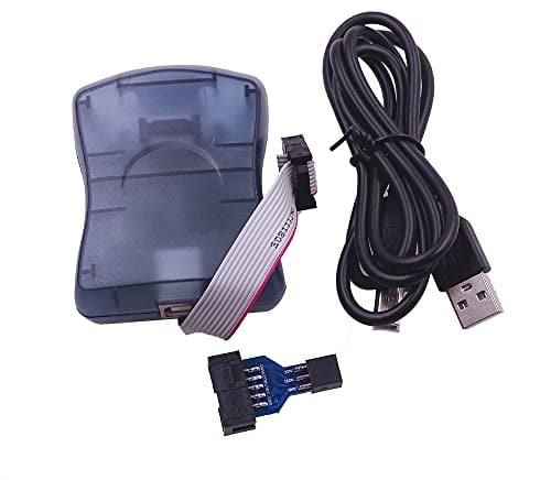 Fasizi AVR ISP Programmierer kompatibel mit Atmel AT AVR ISP MK2 MKII ATMEL AVR USB AVRISP XPII In-System Programmer unterstützt AVR Studio 4/5/6/7