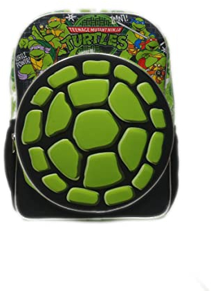 40,6 cm Hartschalen-Rucksack Ninja Schildkröte Schule Reise Utility Rucksack, Grün , Large, Rucksack