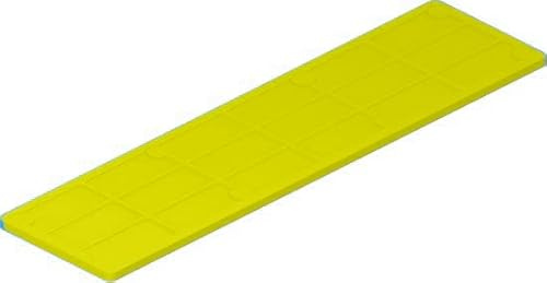 Roto TS12248 GLAS-TEC GL-NM Glazing block, yellow, 100 x 30 x 4 mm