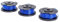 QOXEZY Lot de 3 bobines de fil pour débroussailleuse pour Greenworks 24 V G24LT25 G24LT G24LT28 G24LT30M, cordon d'alimentation automatique 4,8 m