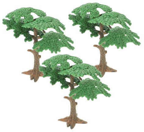 Wohnkultur Modellbäume Dioramabäume Simulierte Mini-Kiefern Zypressen Modell Gefälschte Miniaturbäume Für DIY-Kunsthandwerk Kunstprojekte Gebäude Modelllandschaft Landschaft