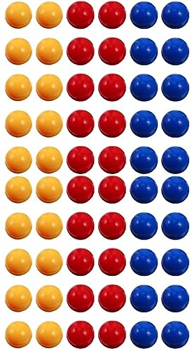 INOOMP Laufstall 2 Sets Lotterie-Bälle Abschlussball-Requisiten Pingpong-Mini-Pong-Pit-Bälle Zum Spielen Von Babys Zum Spielen Von Picking-Bällen Für Partyspiele Für Erwachsene Bälle Für