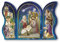 Fratelli Bonella | Trittico devozionale in legno della Natività 6x9cm | Made in Italy