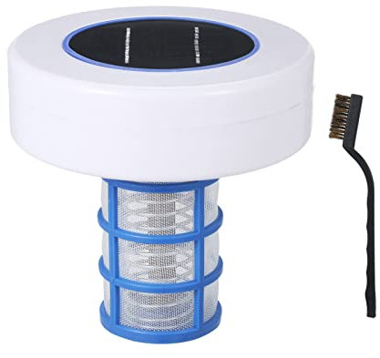 keppy Purificador solar para piscina, ionizador solar, inhibición de algas, sin cloro