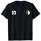 Algérie numéro 10 Drapeau de football - Vrai Dz Foot Maillot T-Shirt