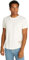 Calvin Klein Herren T-Shirt Kurzarm Badge Turn Up Sleeve Rundhalsausschnitt, Ivory (Elfenbein), XS