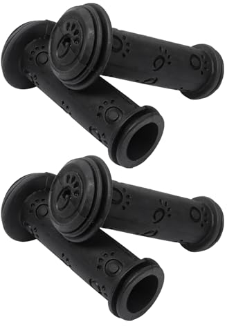 Qaziuy Fahrradgriffe Kinder,2 Paar Kinderfahrrad Griffe 22 mm Lenkergriffe Fahrrad Kinder rutschfest Gummi Kinderfahrrad Zubehör für Roller,Dreirad,Kinder Laufrad,Kinderfahrrad