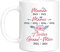 HALUMI Mug Personnalisé Arrière Grand Mère - Tasse Originale Personnalisée Arrière-Grand-Mère Années Souvenirs Maman Mamie - Idée Cadeau Annonce Grossesse Enceinte Bébé - Mug Ceramique 330ml 440ml