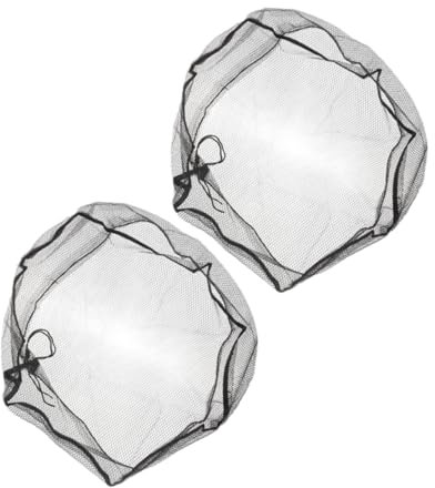 MOBUTOFU 2pcs Washable Fan Covers Grip Protective Net for Floor Fans Lightweight and Safety Shield for Home Use Prevents Hair and Scratches